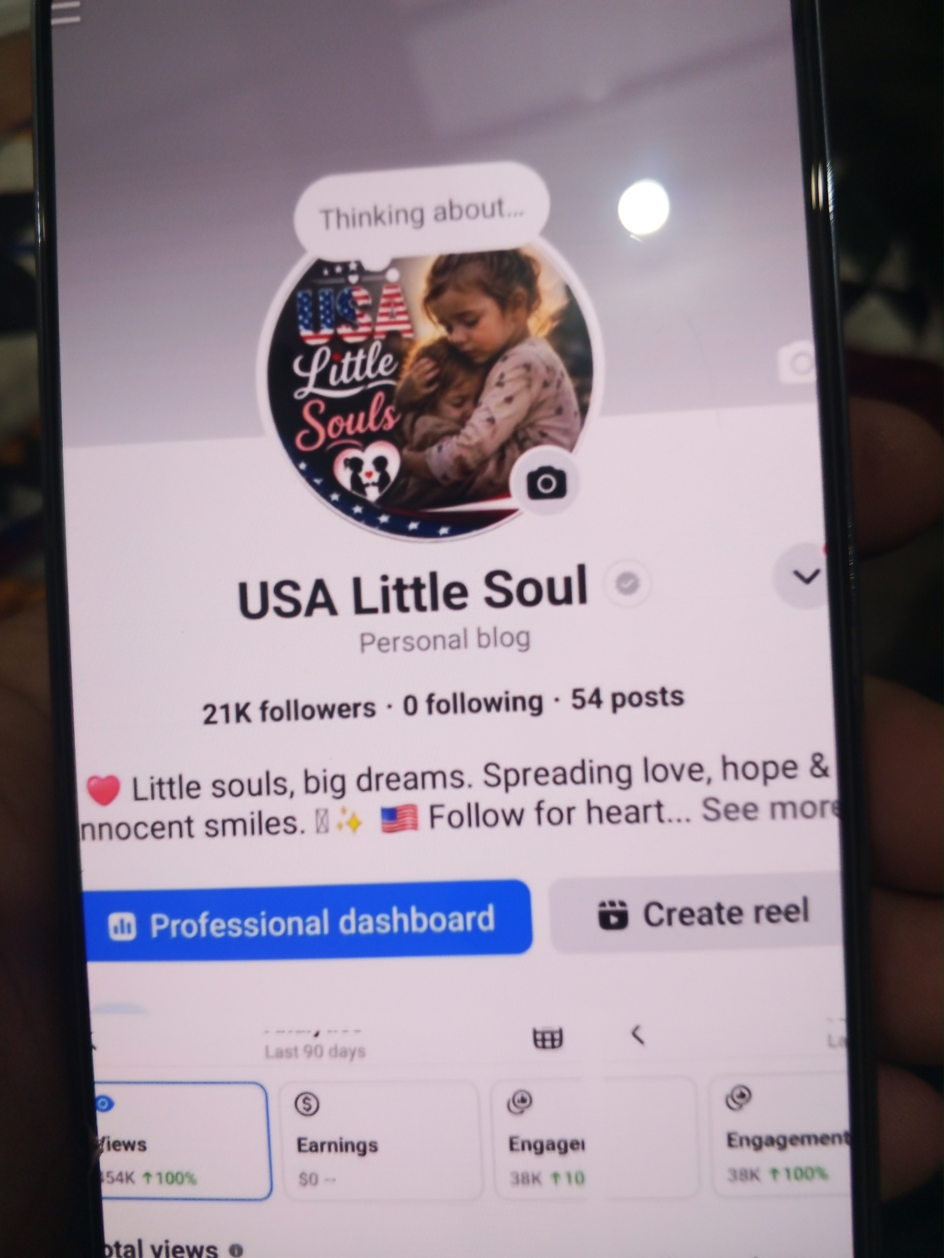 USA Little Soul analytics screenshot